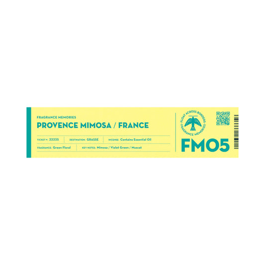 Fragrance Memories Incense Provence Mimosa - France