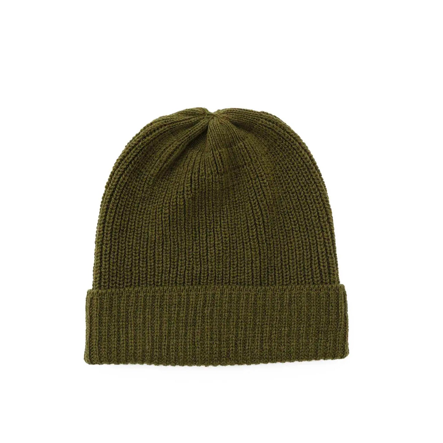 Sussex Field Beanie in Olive Dun