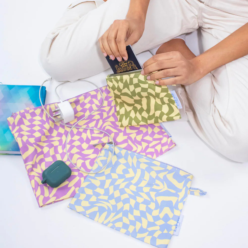 Set of Three Pouches