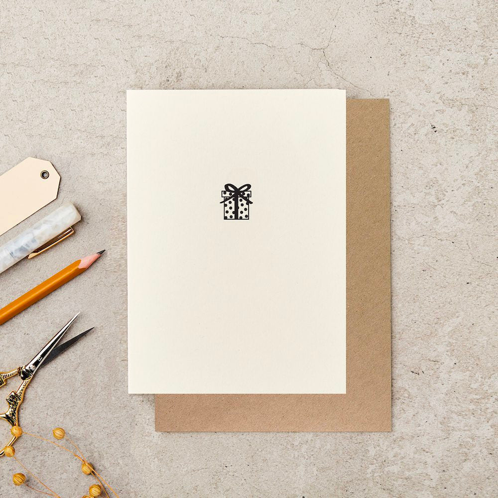 Gift Motif Greetings Card
