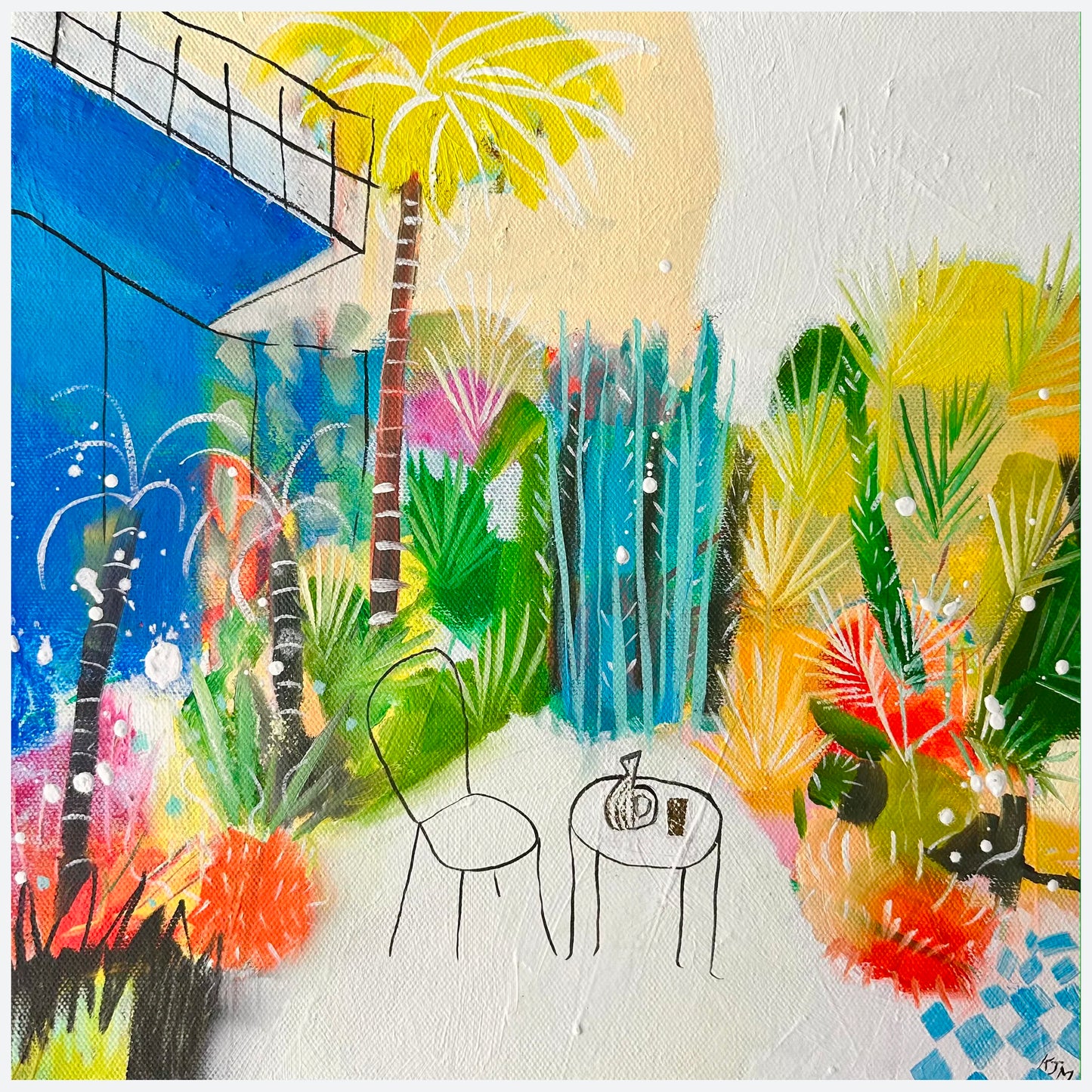 Jardin Majorelle XIII Oil Painting