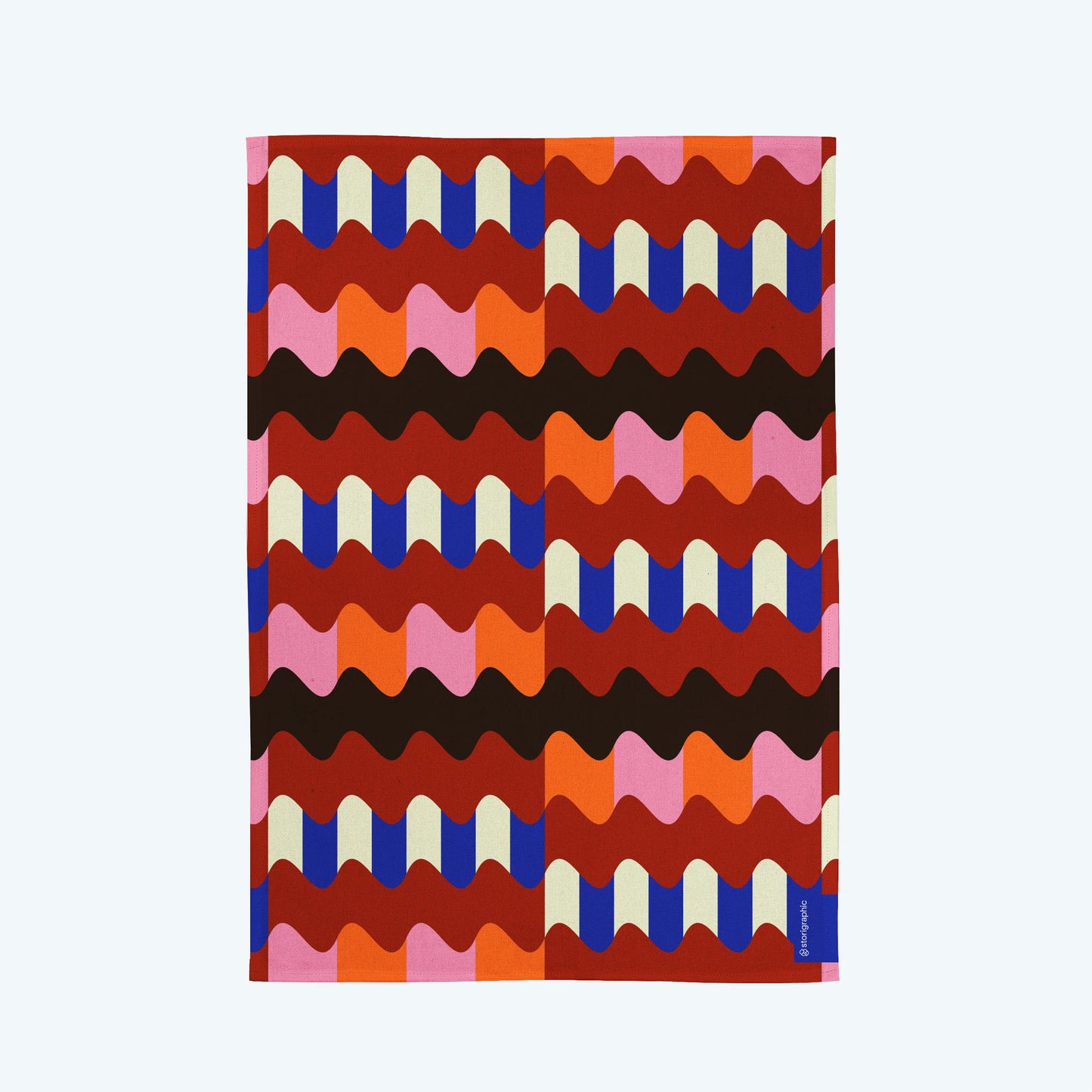 Cotton Tea Towel Kinetic 6