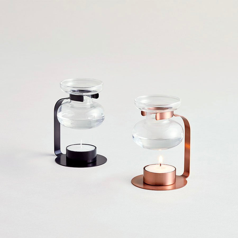 Aroma Oil Warmer in Black