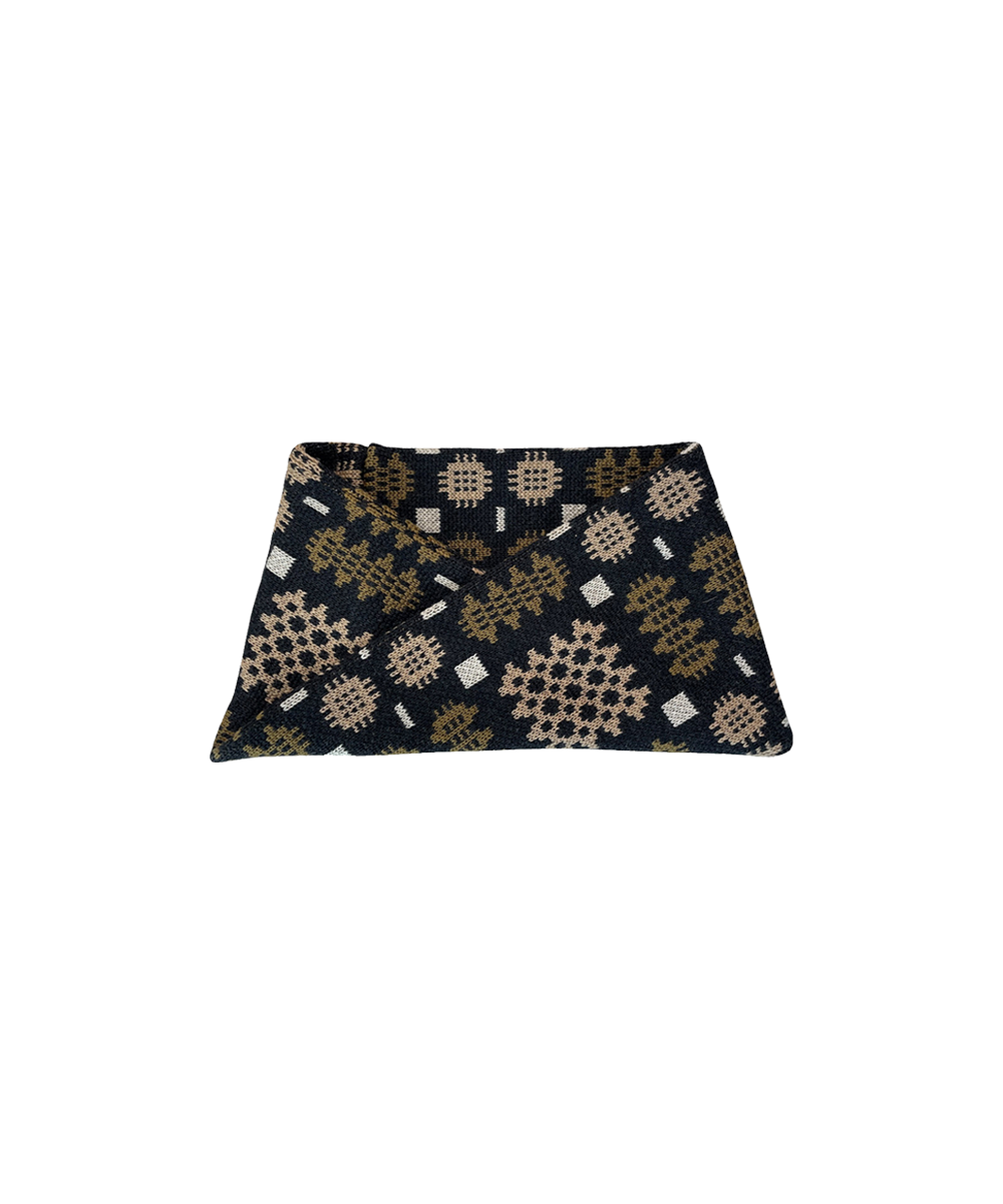 Carthen Merino Twist Scarf - Soot/Fields