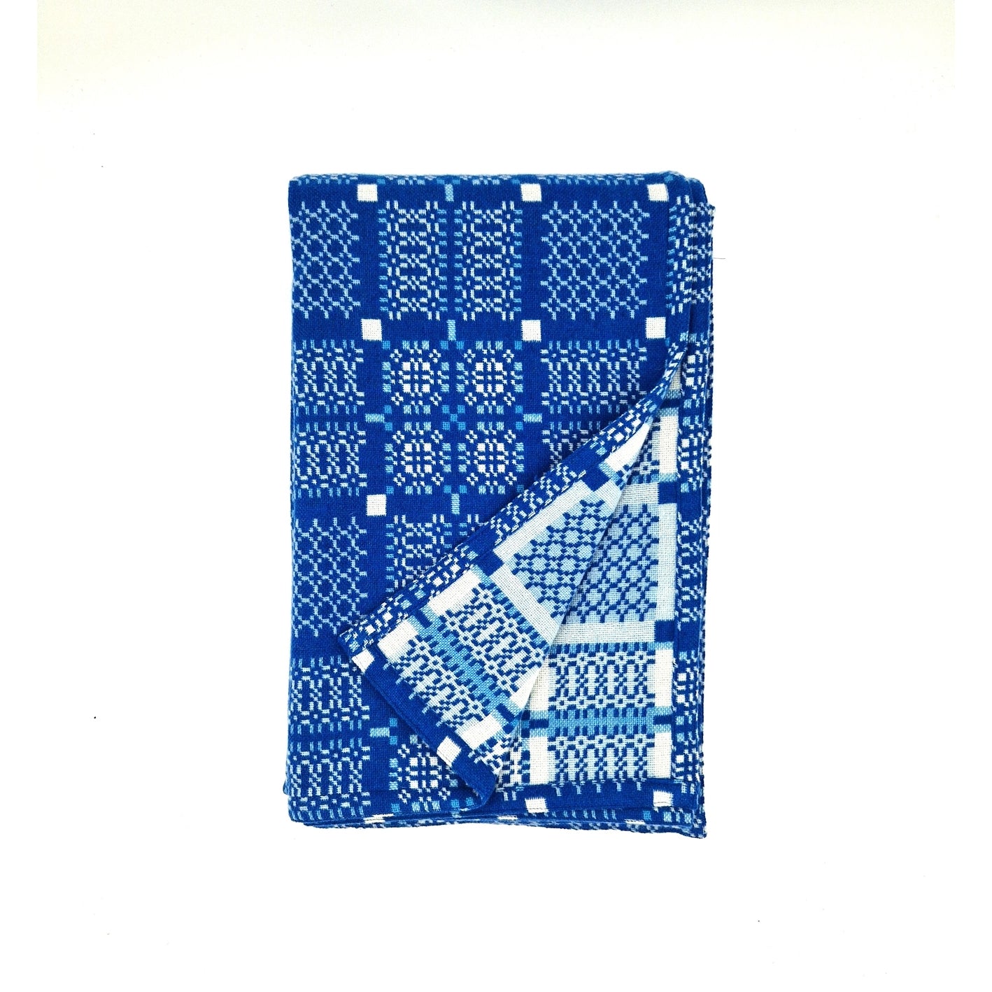 Knot Garden Welsh Lambswool Throw