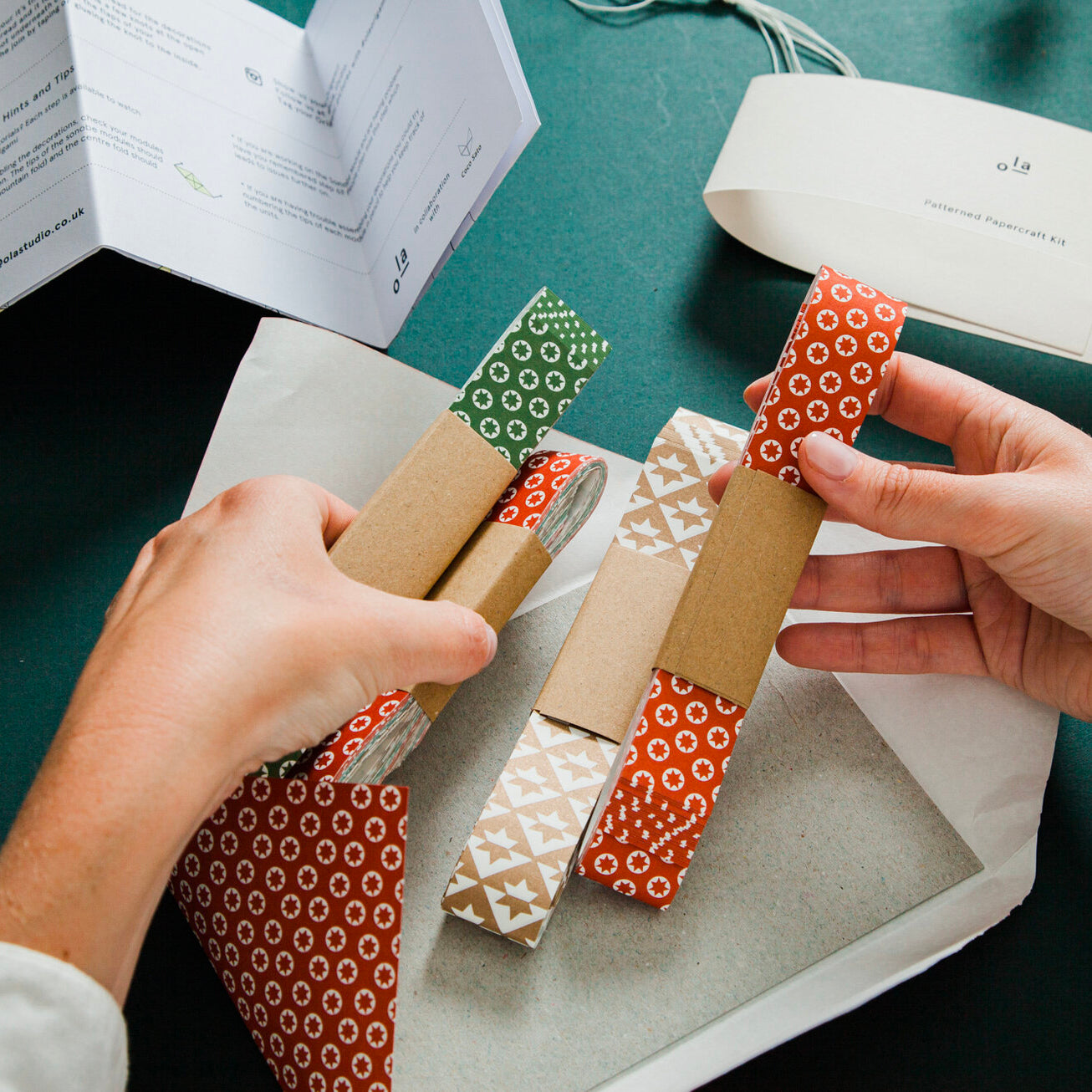 Origami Star Garland Kit