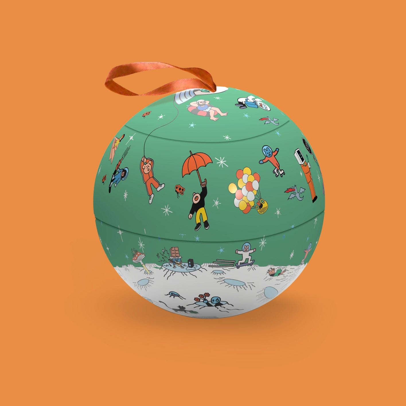 Bauble Tin - Otherly Oatm*Lk Salted Caramel Truffles