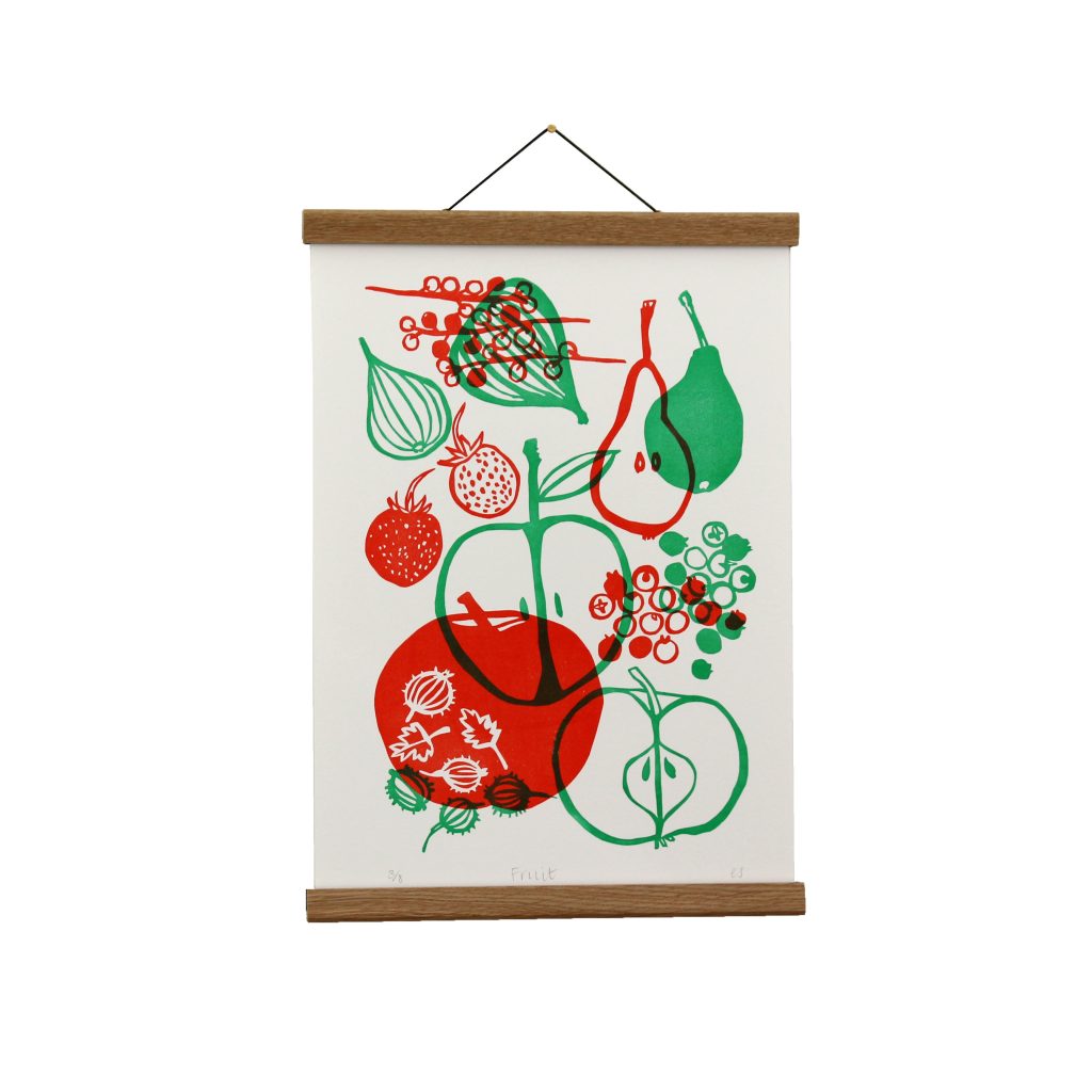 Magnetic Oak Poster Hanger