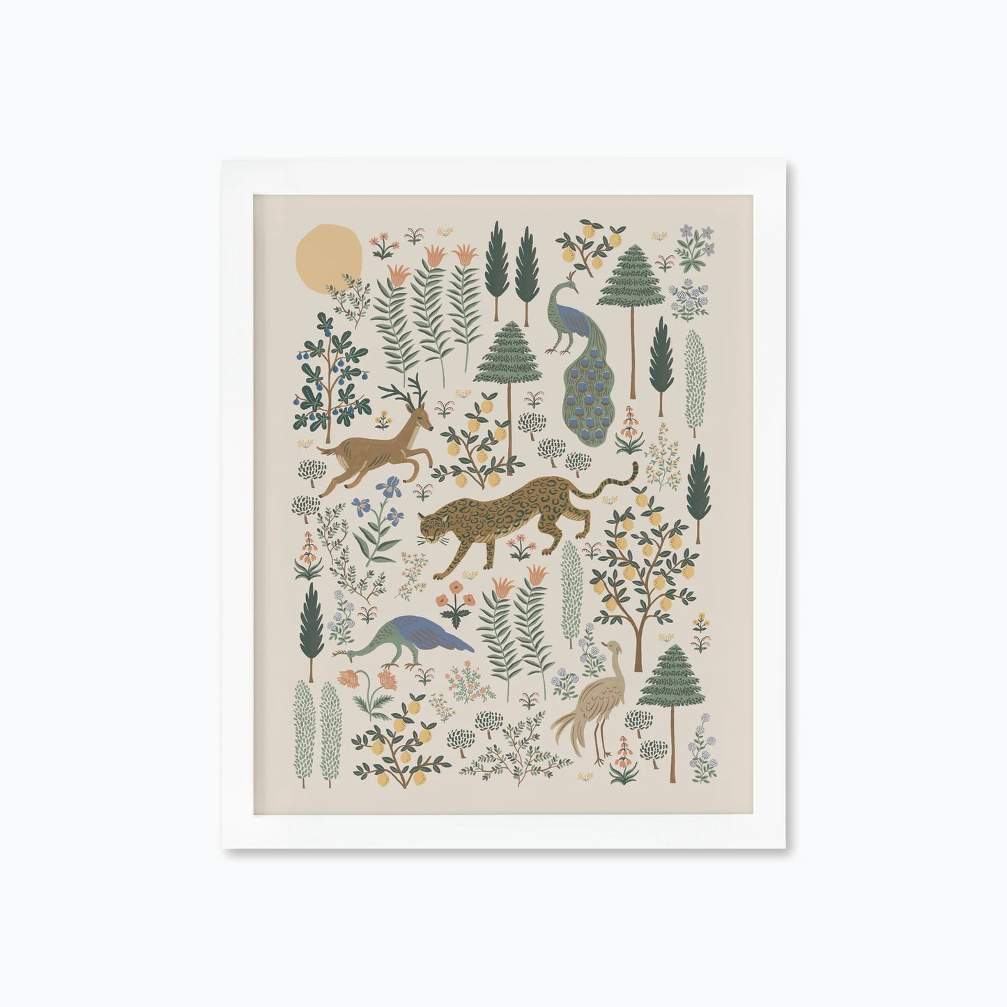 Menagerie Forest Art Print