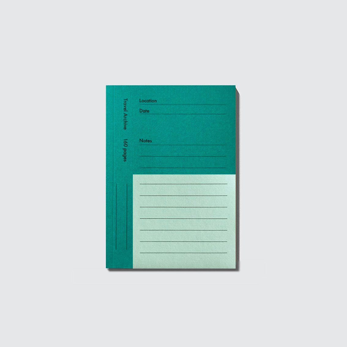 A6 Travel Archive with Pocket in Forest