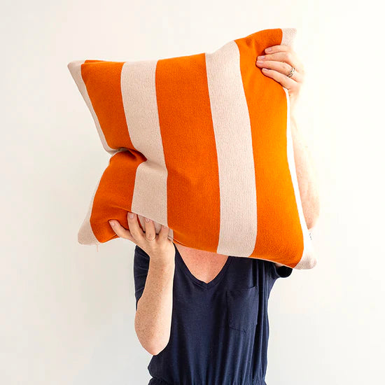 Enkel Cushion Cover: Burnt Orange