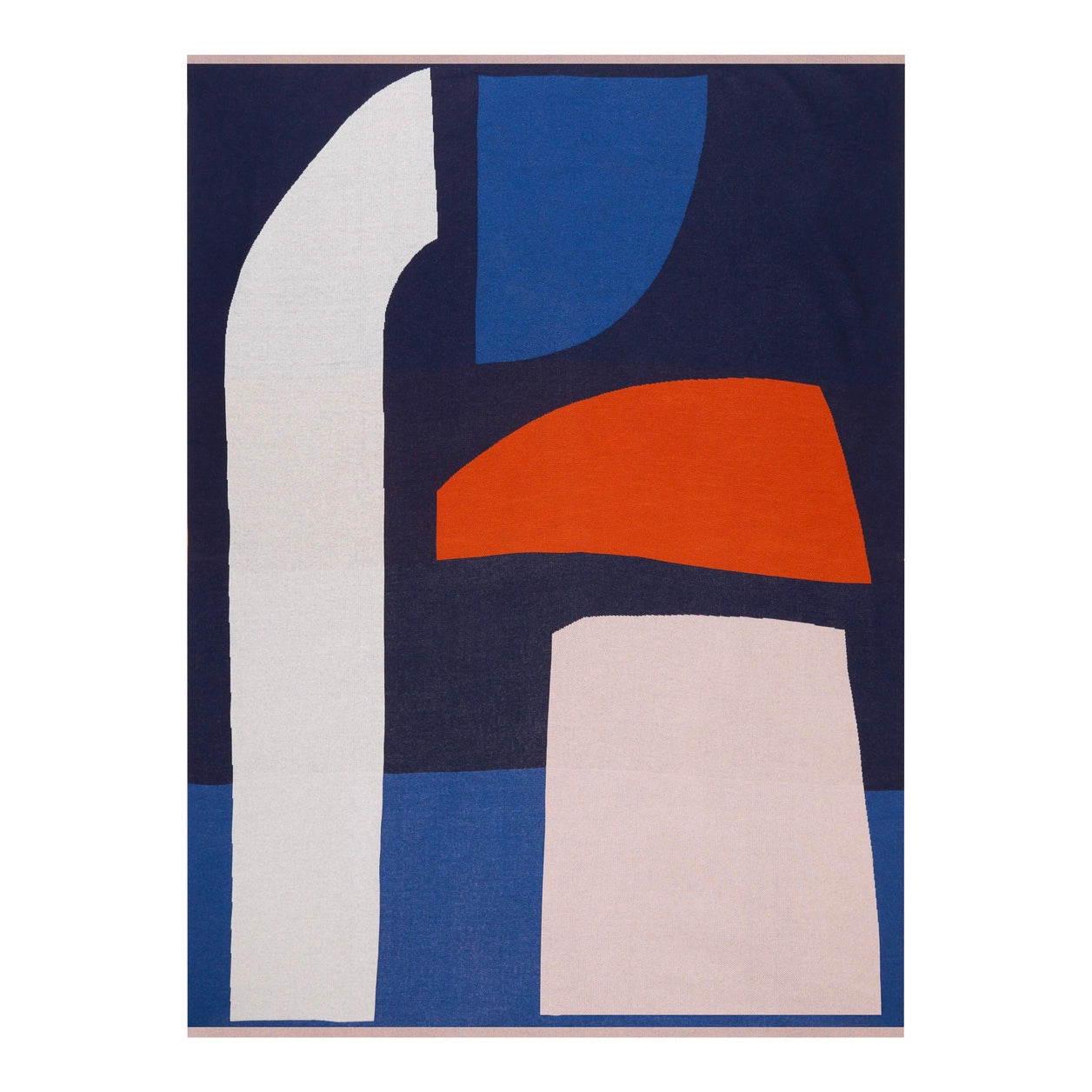 Form Throw in Navy