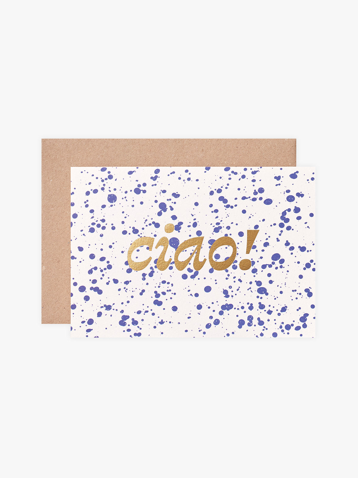 Splatterware Card Ciao!