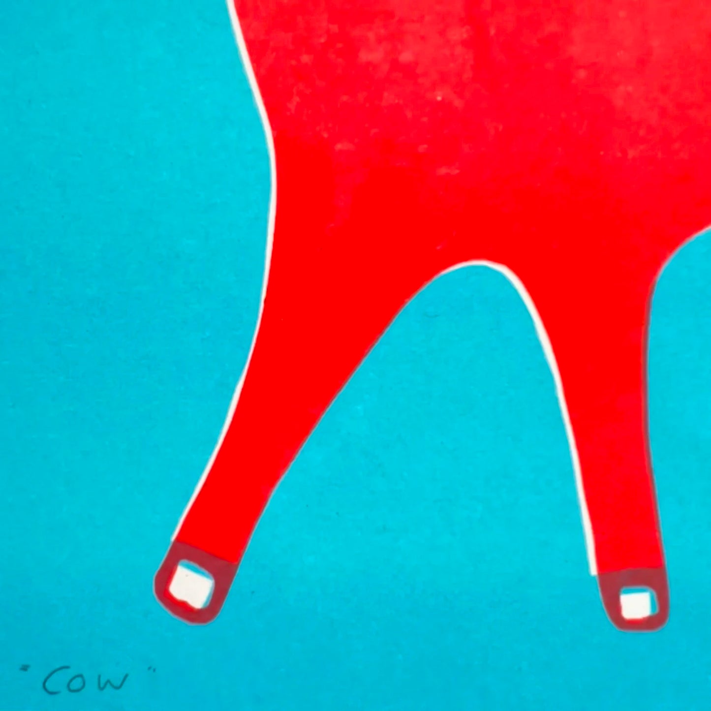 Cow Riso Print