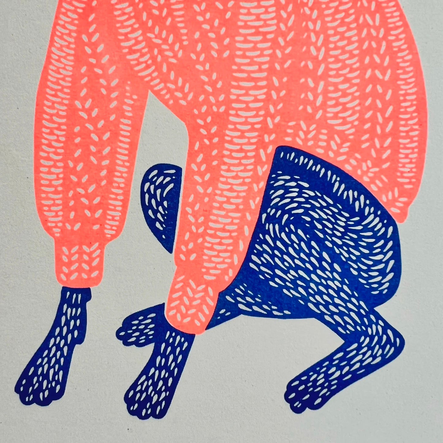 Knit Picker Riso Print
