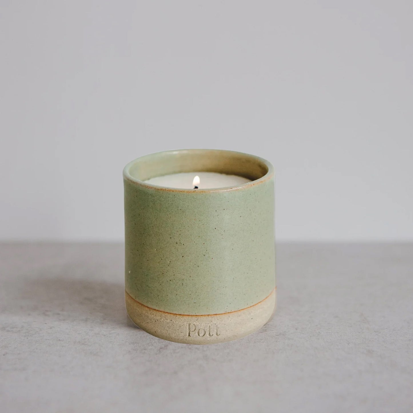 Sage Pott with Eden Candle