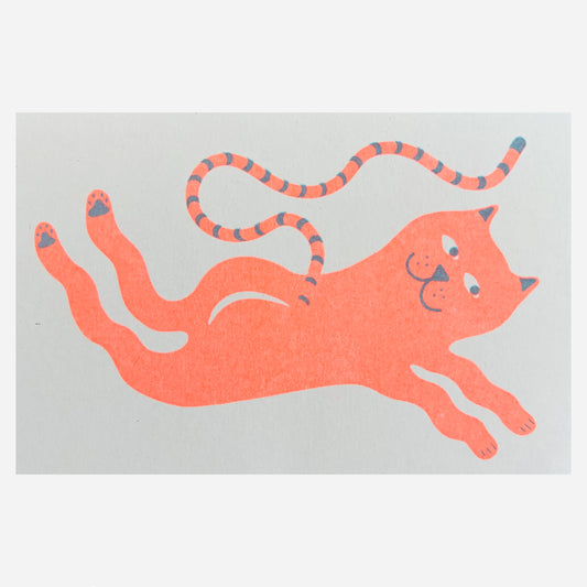 Cat Riso Greetings Card