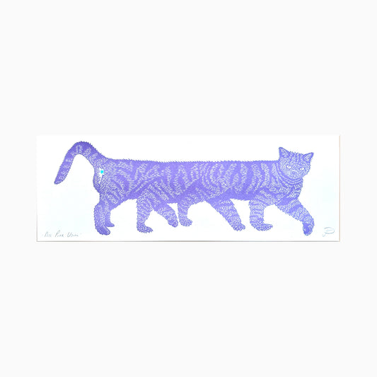 Ass Purr Usual Riso Print