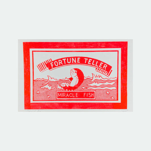 Miracle Fish Riso Print