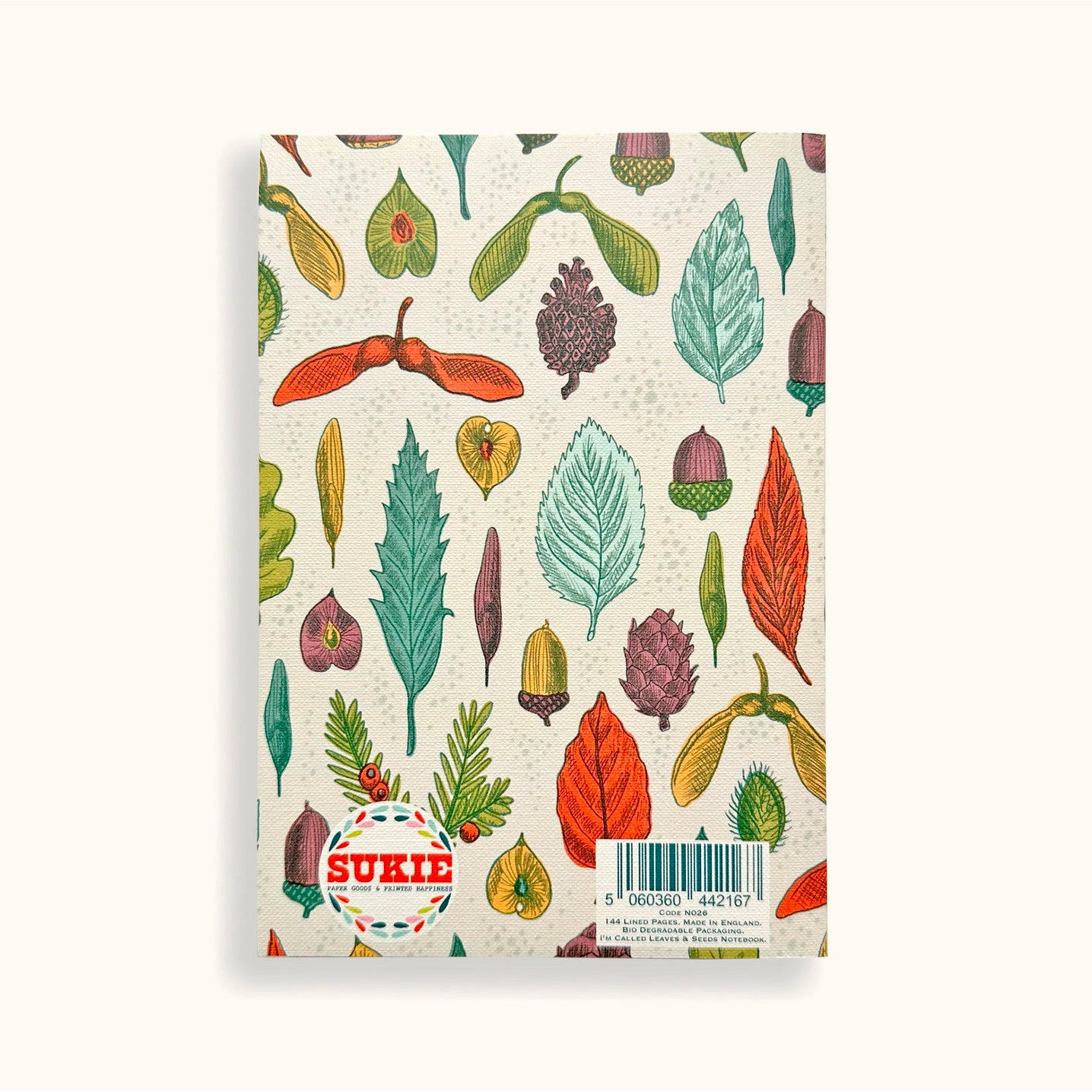 Leaves & Seeds Notebook