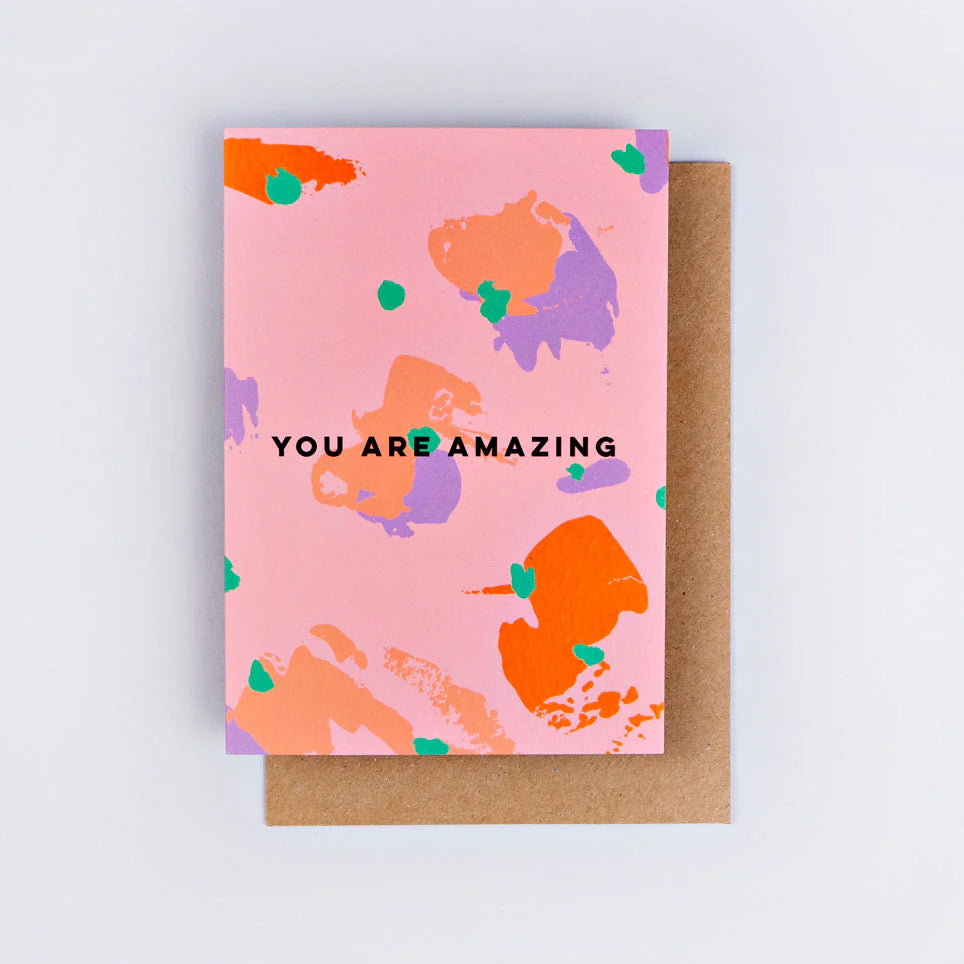 You Are Amazing Spot Palette Card