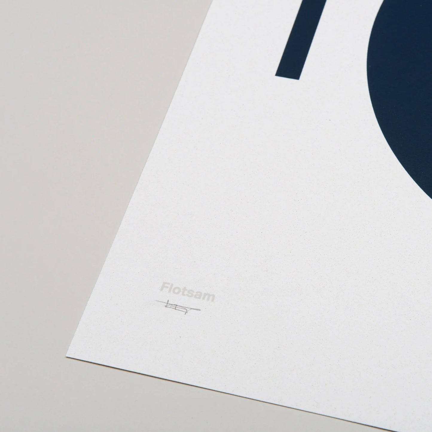 Flotsam, Minimal Geometric Art Print