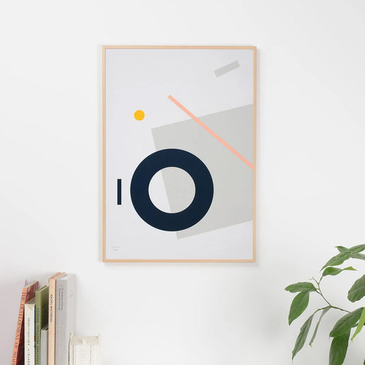 Flotsam, Minimal Geometric Art Print