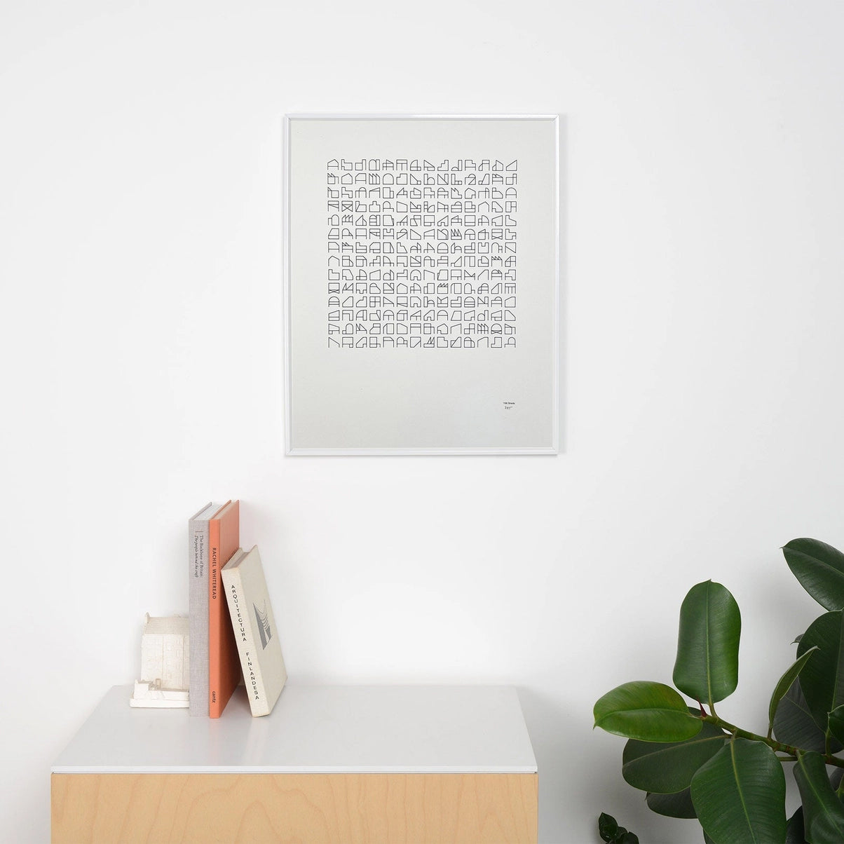 196 Sheds Screenprint