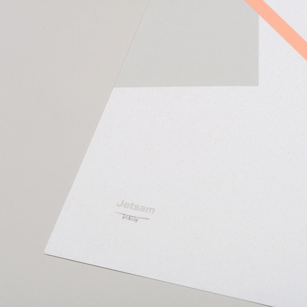 Jetsam, Minimal Geometric Art Print