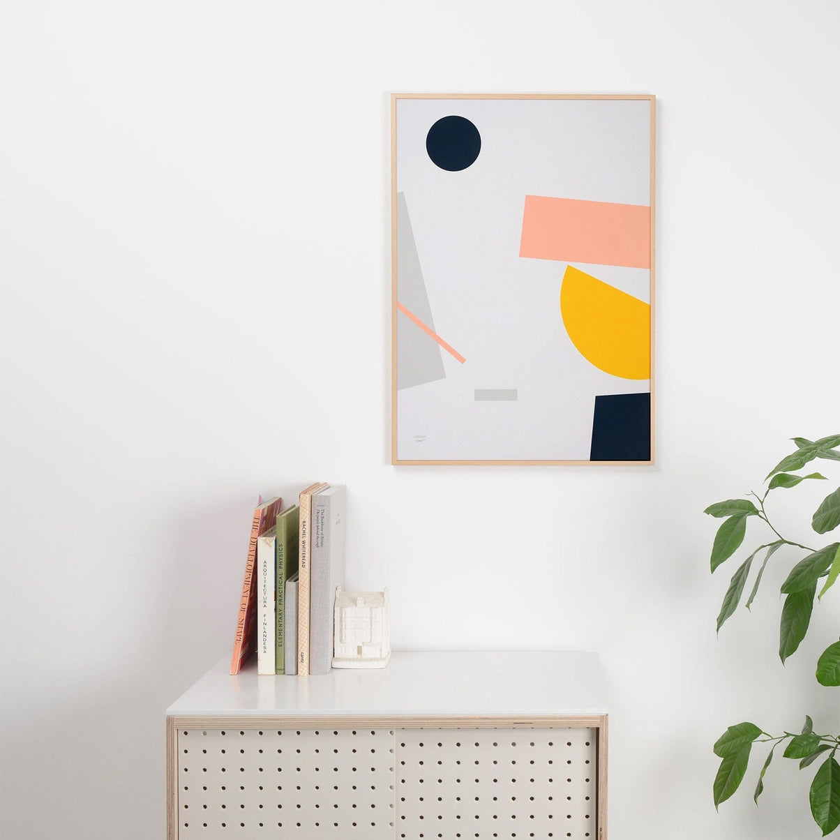 Jetsam, Minimal Geometric Art Print