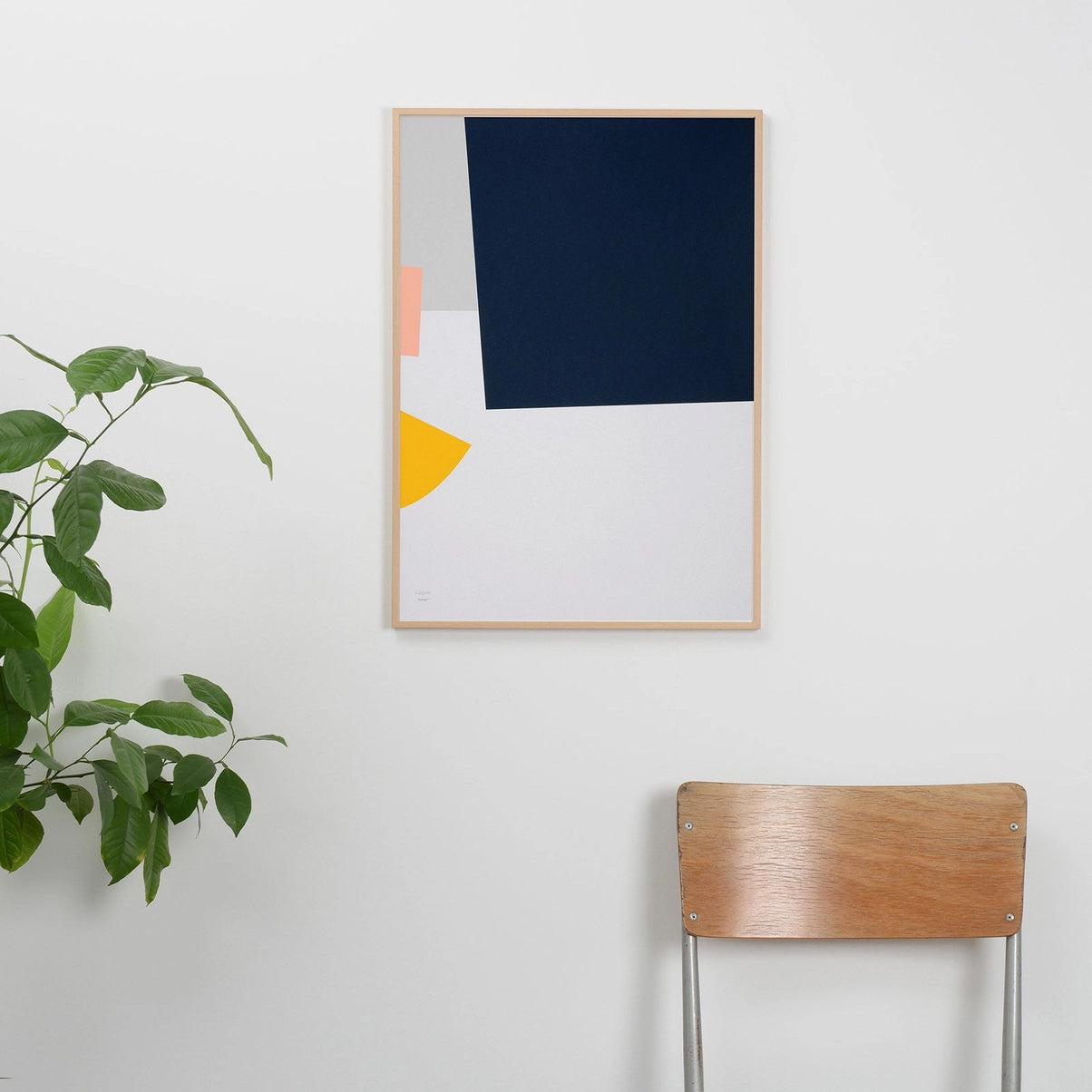 Lagan, Minimal Geometric Art Print