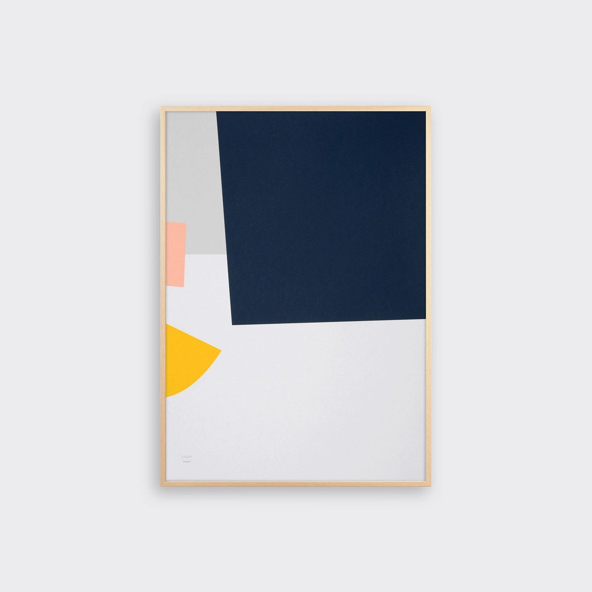 Lagan, Minimal Geometric Art Print