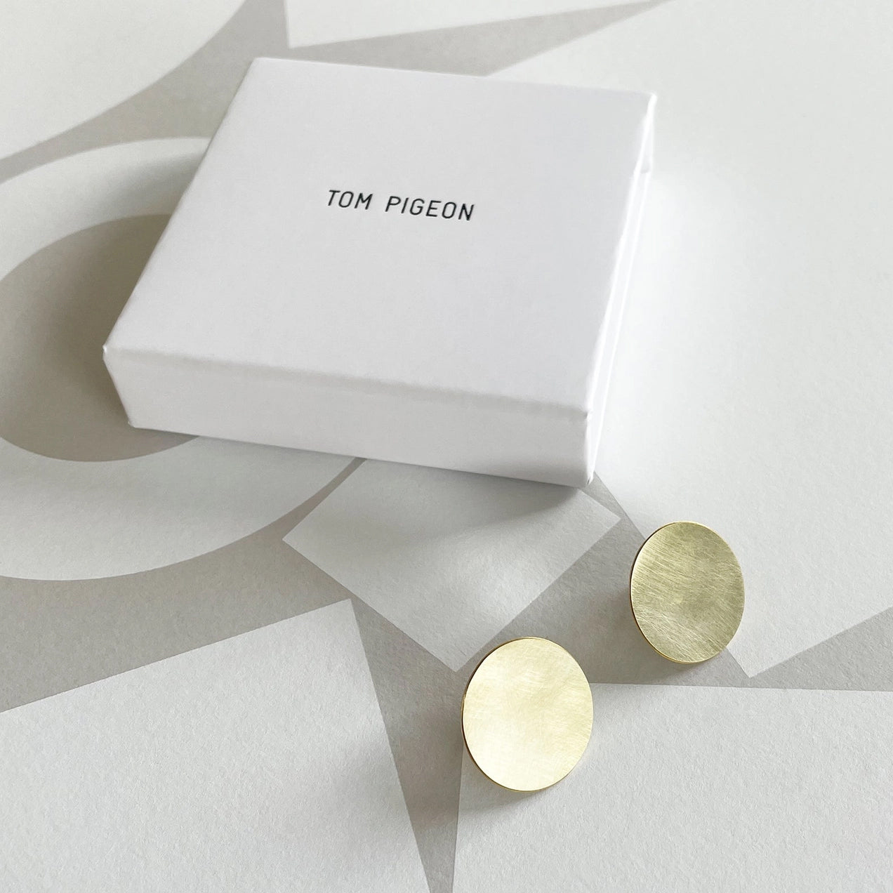 Stack Maxi Disc Earrings