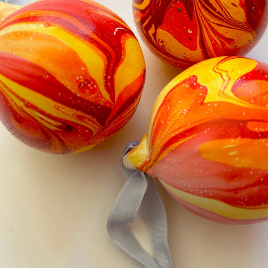 Marbled Bauble The Fire is Delightful