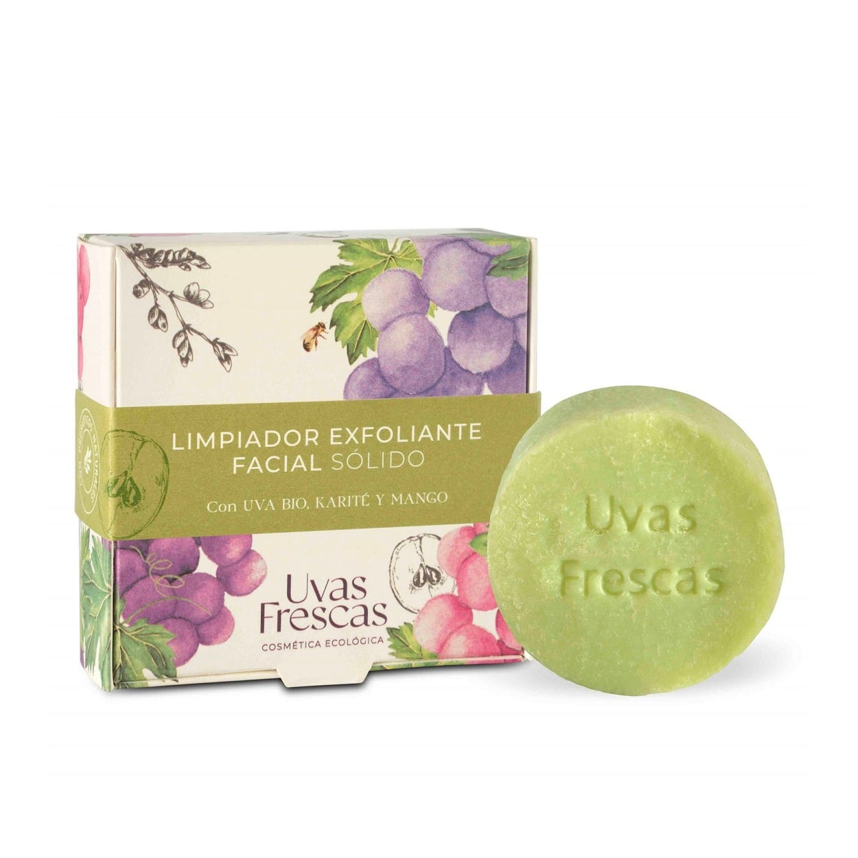 Solid Exfoliating Cleansing Facial Bar