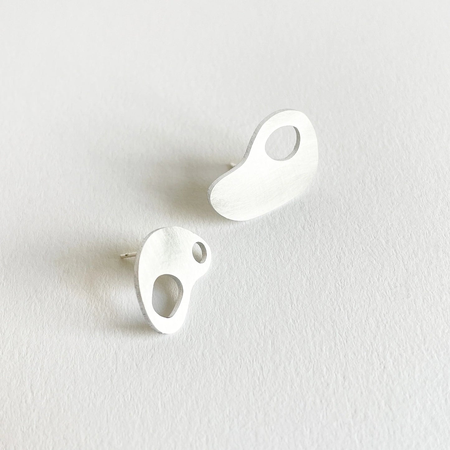 Adder Earrings in Aluminium