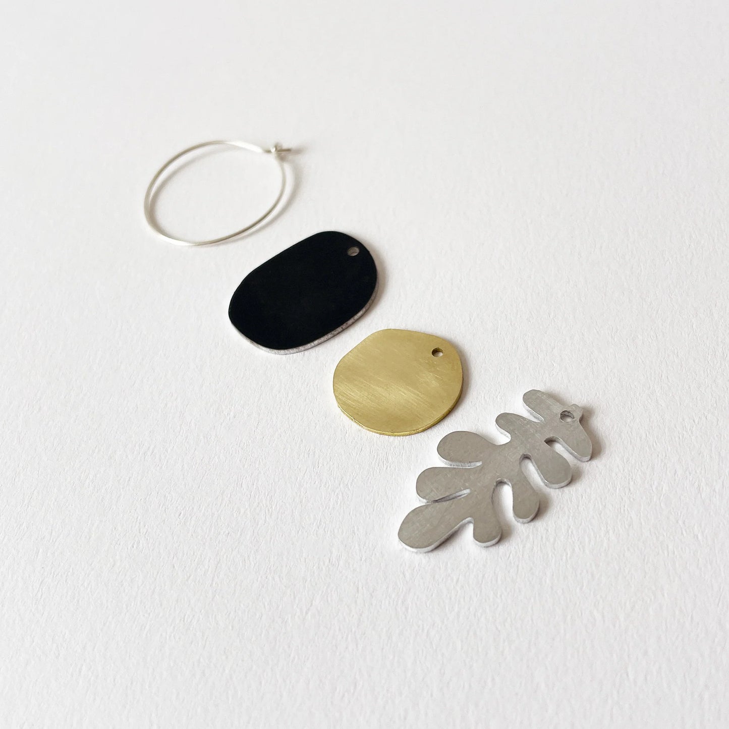 Fern Earrings in Black