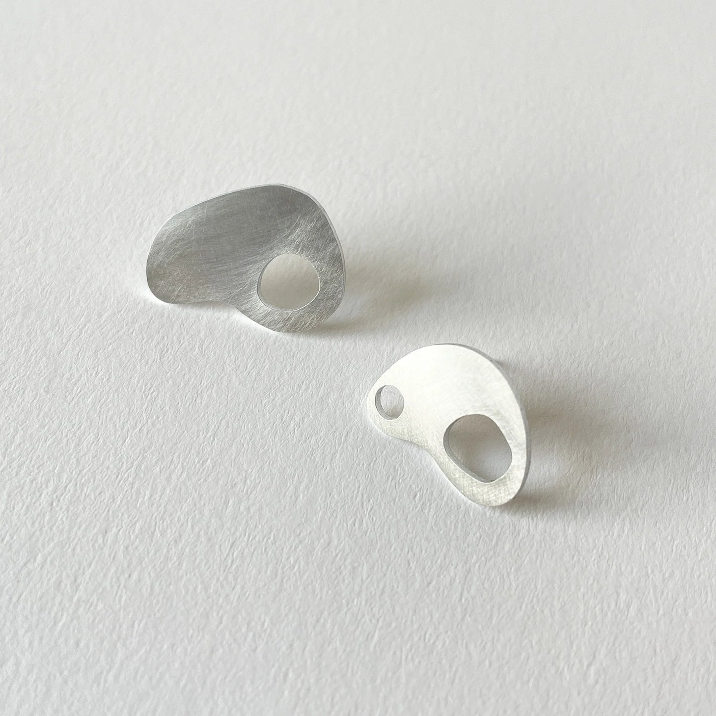 Adder Earrings in Aluminium