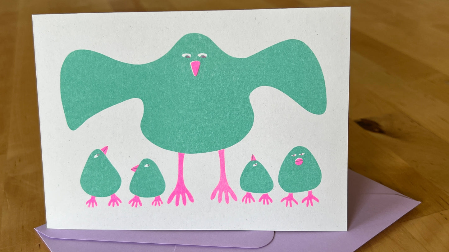 Brood Riso Greetings Card