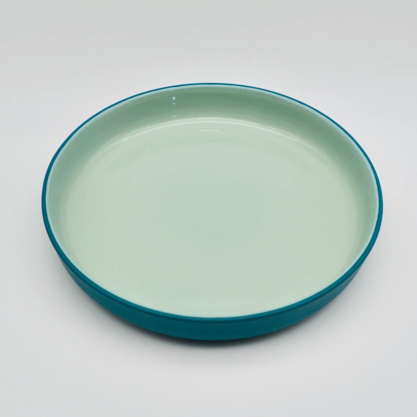 Serving Plate in Emerald Green