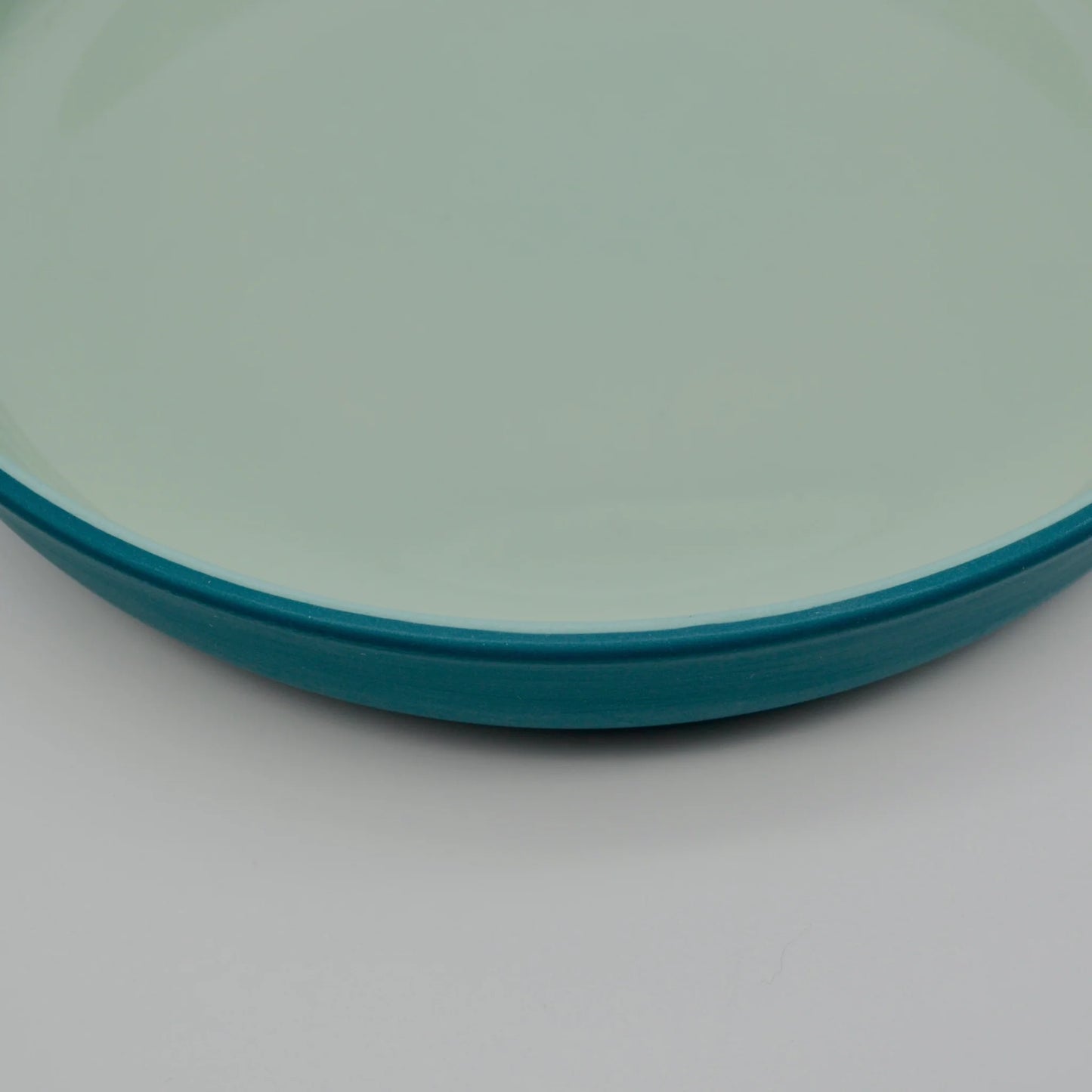 Serving Plate in Emerald Green