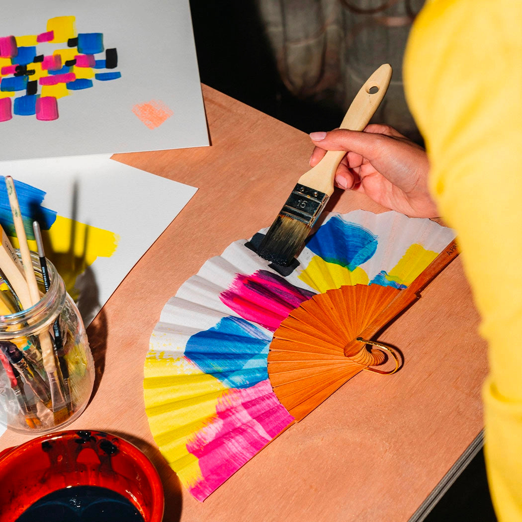 Primary Colours - Mini Fan