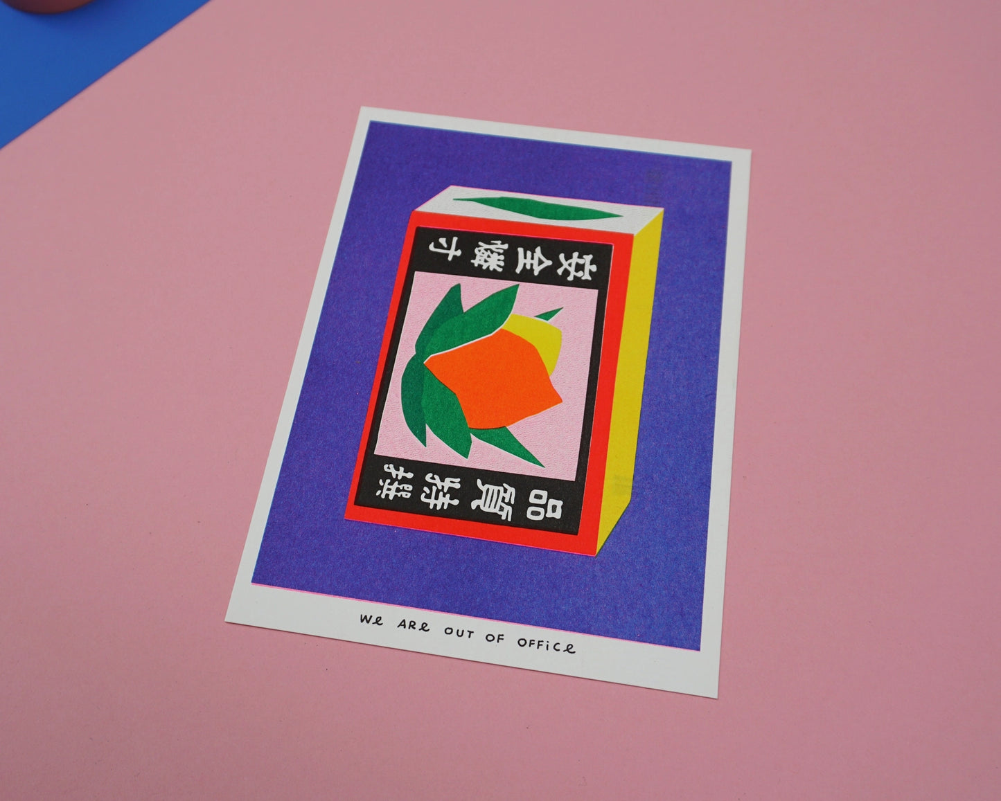A Japanese Matchstick Box Risoprint