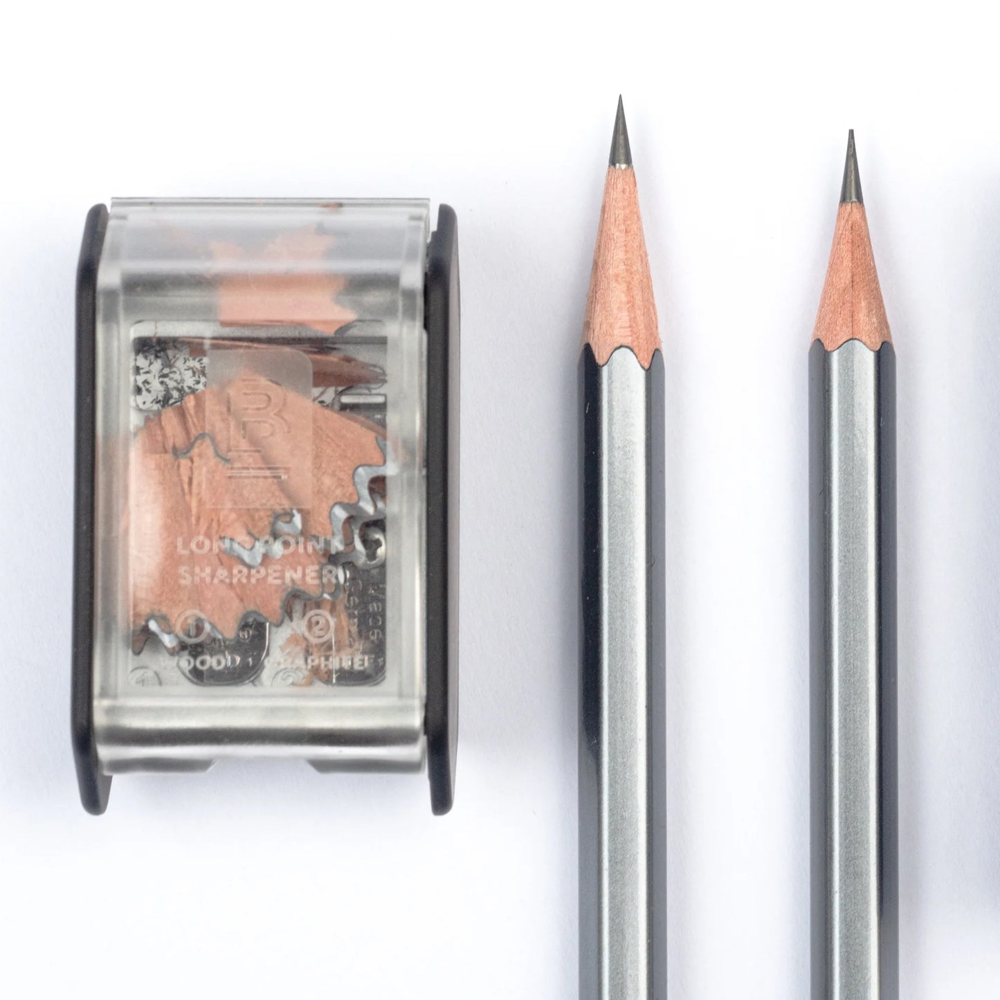 Blackwing Two-Step Long Point Pencil Sharpener in Black