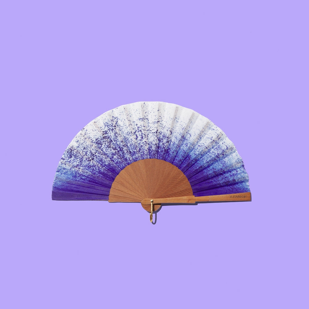 Blue Splash - Mini Fan