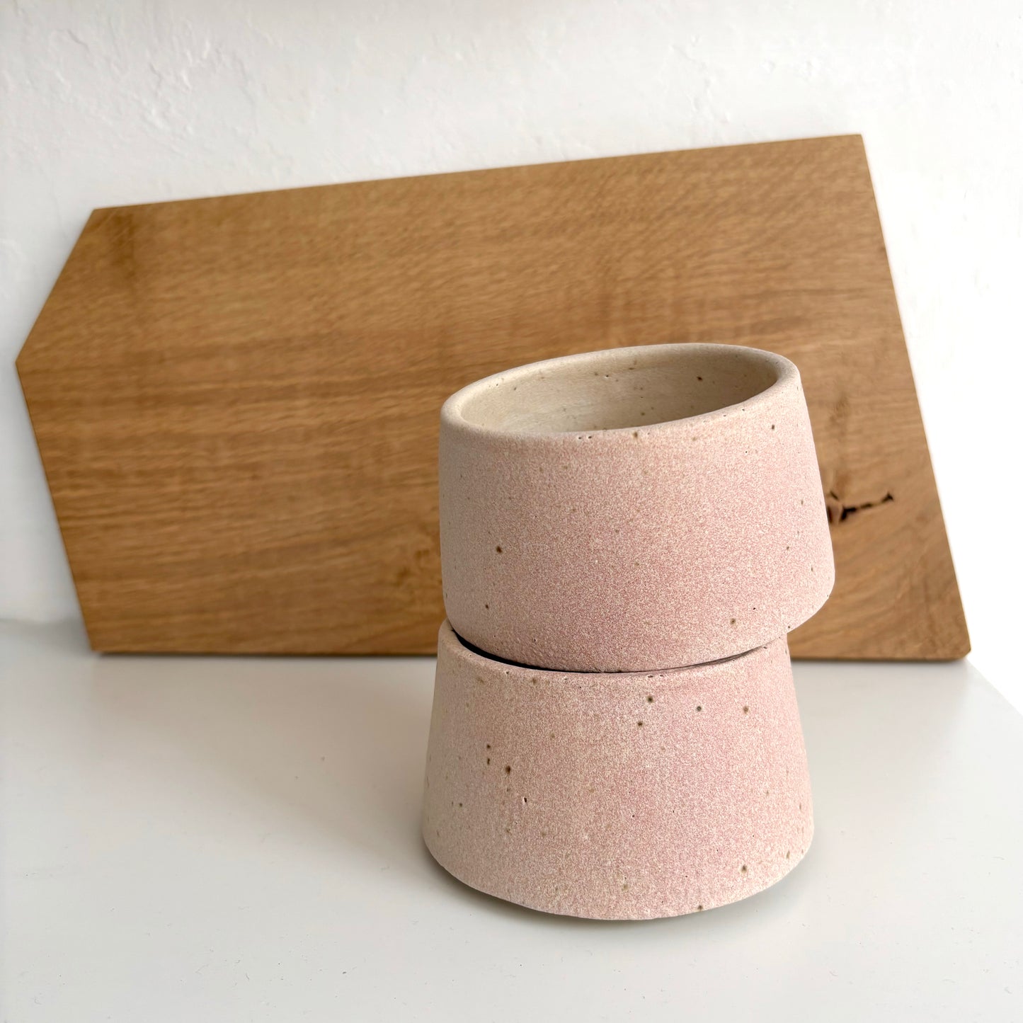 Blush Stoneware Tumbler