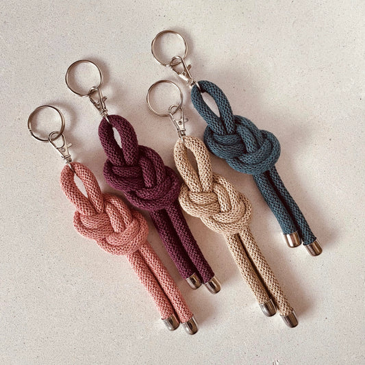Knotted Rope Keyring