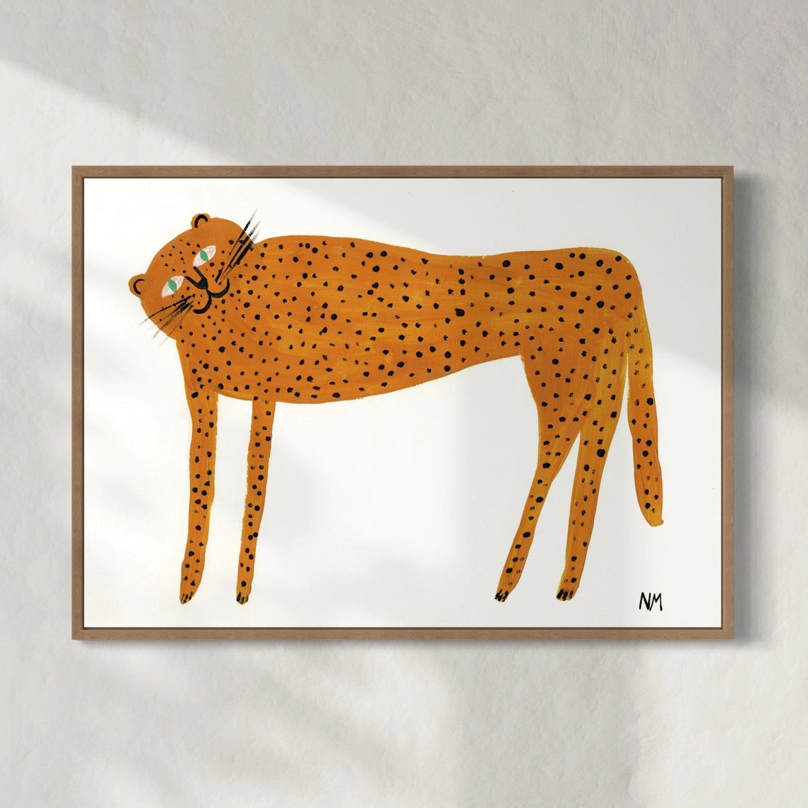 Leopard No.2 A3 Print