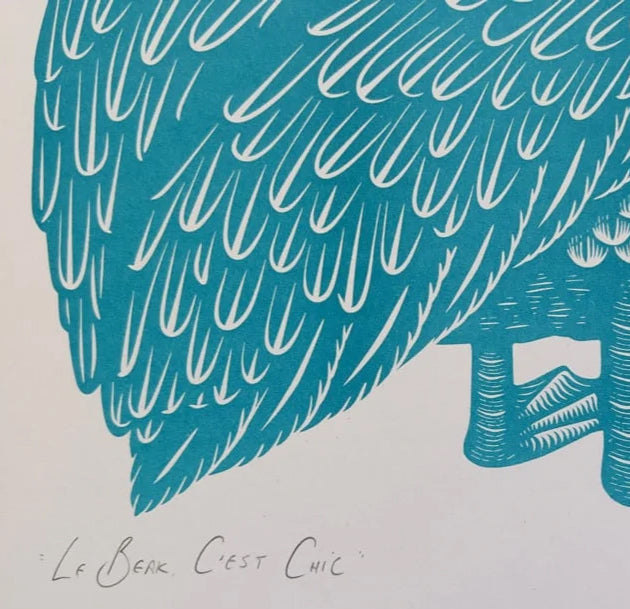 Le Beak, C'est Chic Riso Print