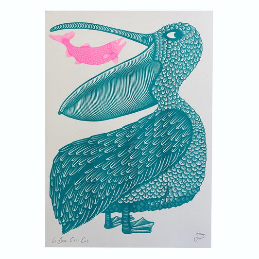 Le Beak, C'est Chic Riso Print